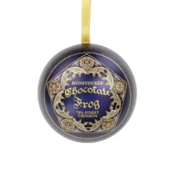 Harry Potter - Schokofrosch Weihnachtskugel mit Pins
