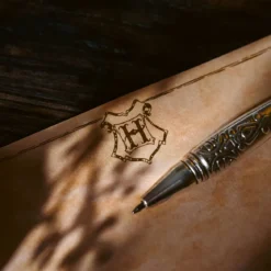 Harry Potter - Schreibfeder mit Hogwarts Briefpapier Set