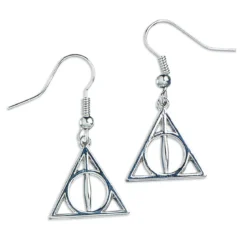 Harry Potter - Silber Ohrringe Deathly Hallows