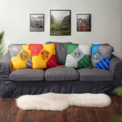 Harry Potter - Slytherin Kissen mit Quasten deluxe