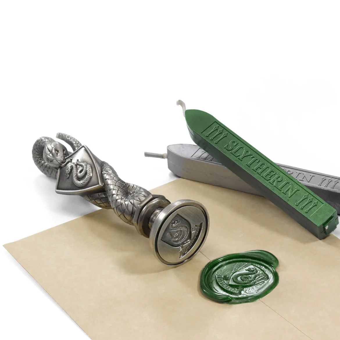 Harry Potter - Slytherin Siegel mit Wachs