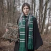 Harry Potter - Slytherin Strickschal grau-grün