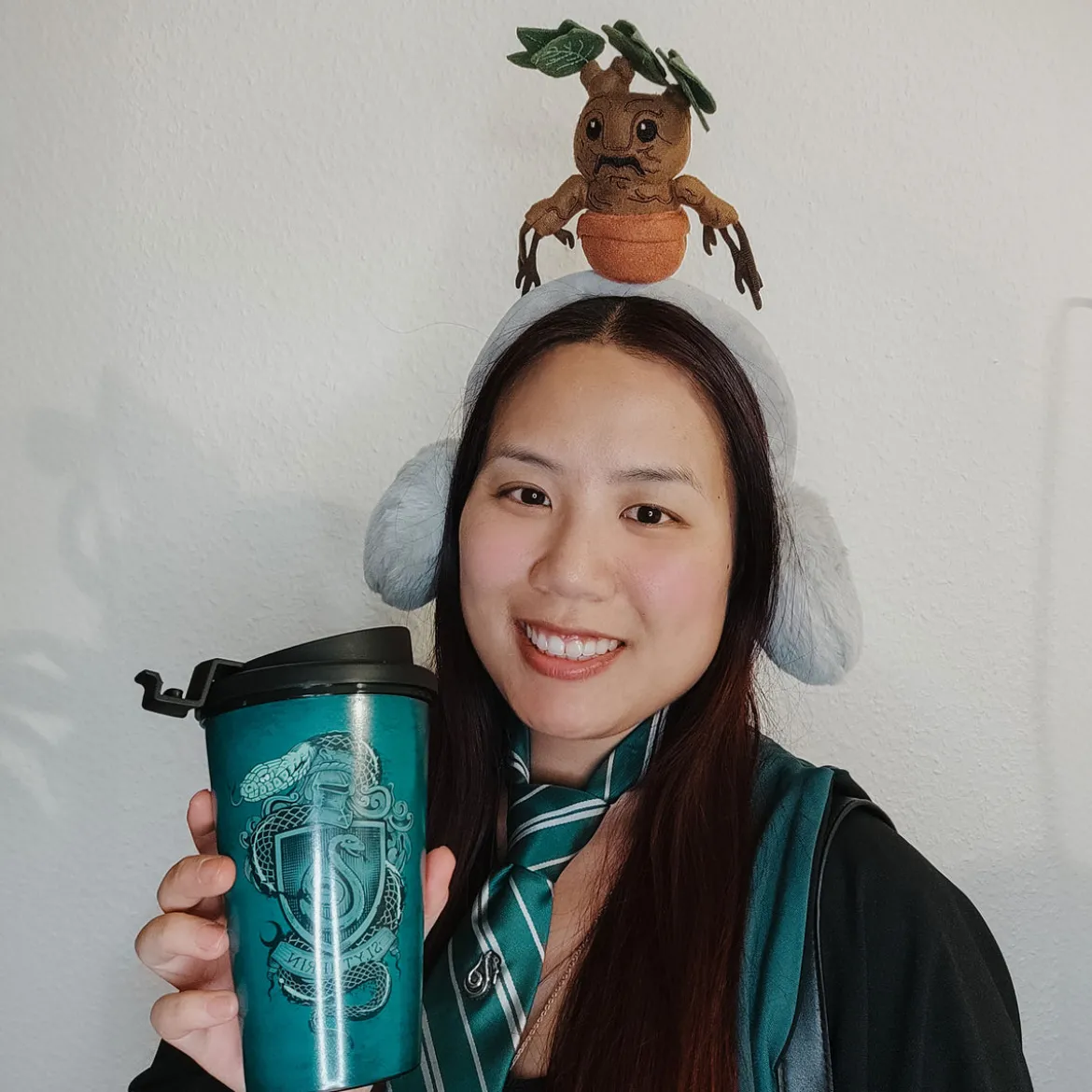 Harry Potter - Slytherin Thermobecher