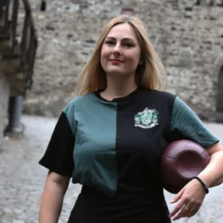 Harry Potter - Slytherin Tournament T-Shirt grün-schwarz