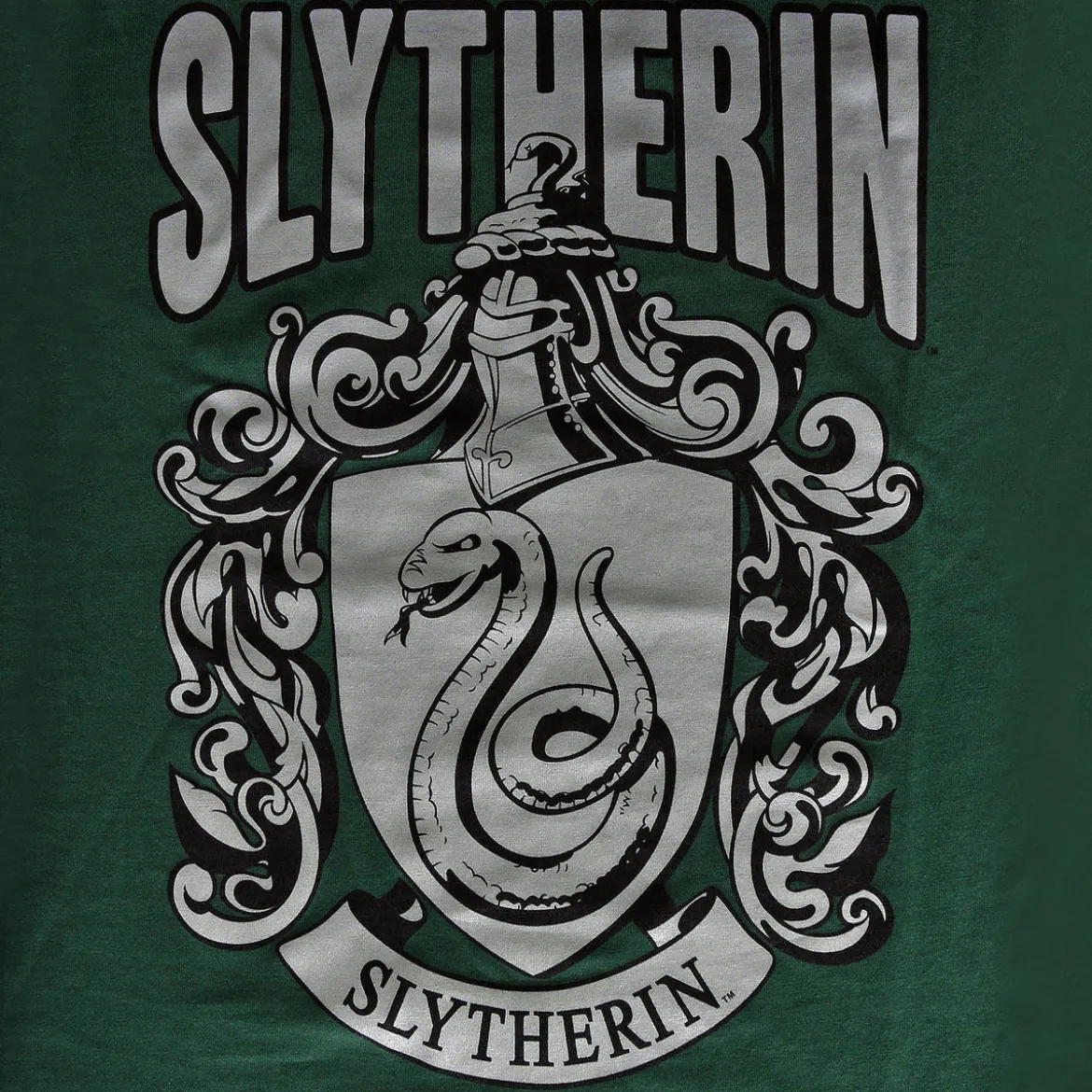 Harry Potter - Slytherin Wappen T-Shirt grün