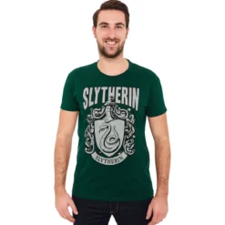 Harry Potter - Slytherin Wappen T-Shirt grün