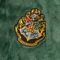 Harry Potter - Slytherin Wappen Bademantel grün