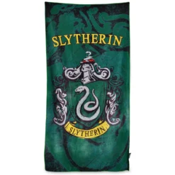 Harry Potter - Slytherin Wappen Strandtuch