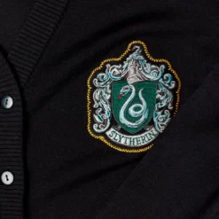 Harry Potter - Slytherin Wappen Cardigan Damen