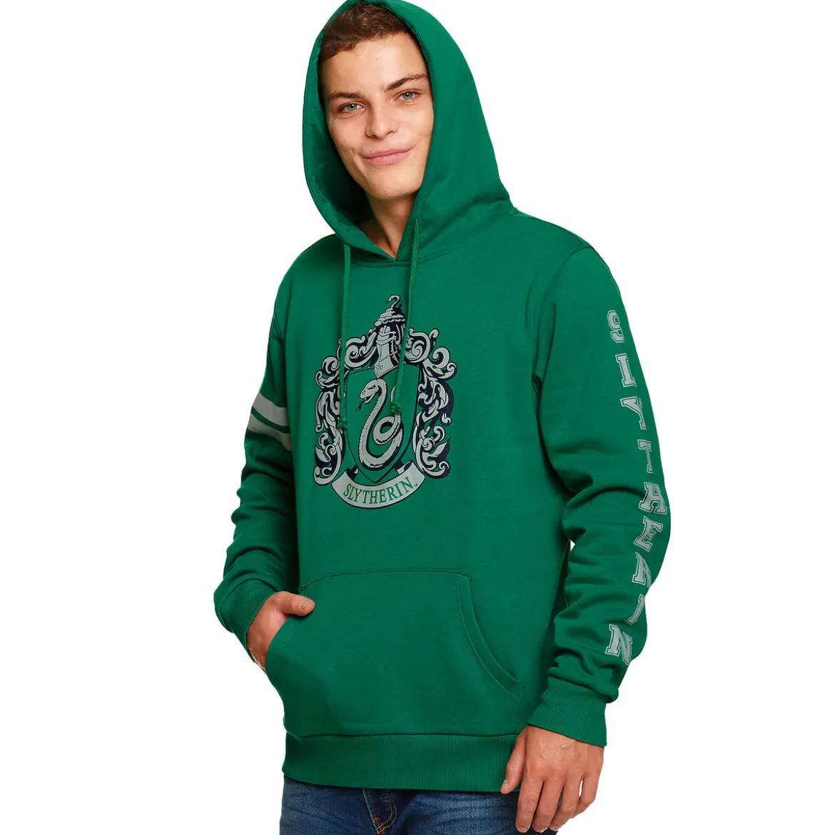 Harry Potter - Slytherin Wappen Hoodie