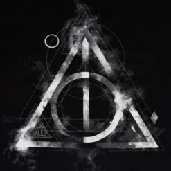 Harry Potter - Smoky Hallows T-Shirt schwarz