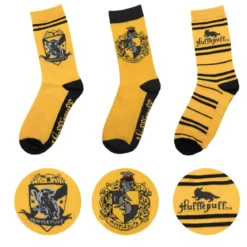 Harry Potter Socken 3er-Pack Hufflepuff