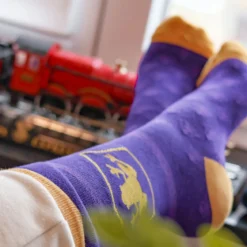 Harry Potter - Socken 3er Set in Schokofrosch Box