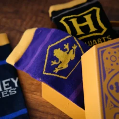 Harry Potter - Socken 3er Set in Schokofrosch Box