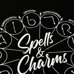 Harry Potter - Spells And Charms T-Shirt schwarz