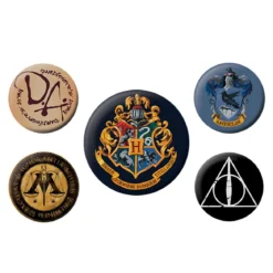 Harry Potter - Symbols Button 5er Set