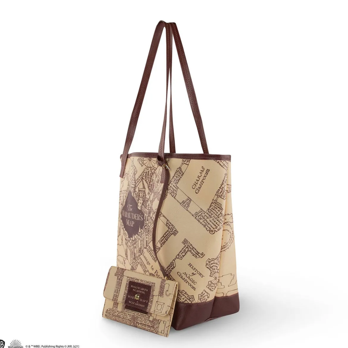 Harry Potter Tragetasche & Geldbeutel Marauder's Map