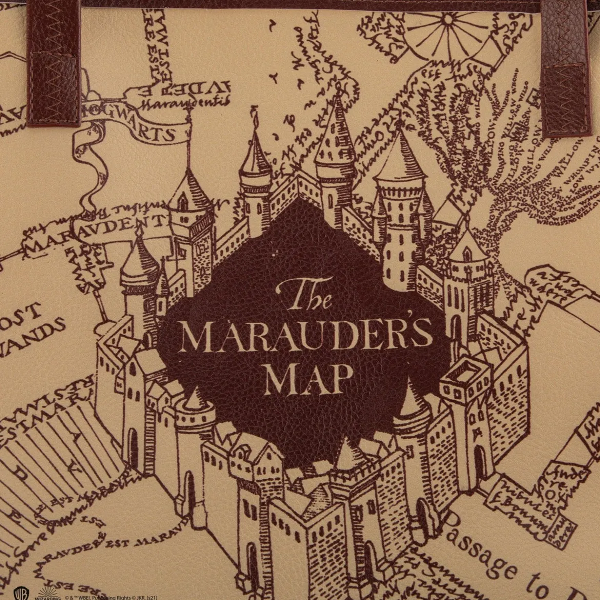 Harry Potter Tragetasche & Geldbeutel Marauder's Map