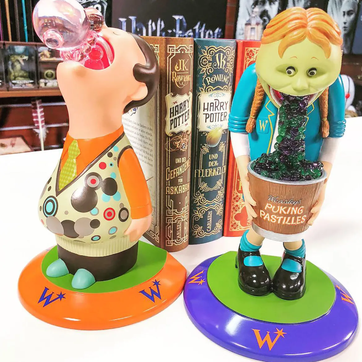 Harry Potter - Weasleys Kotzpastillen Buchstütze