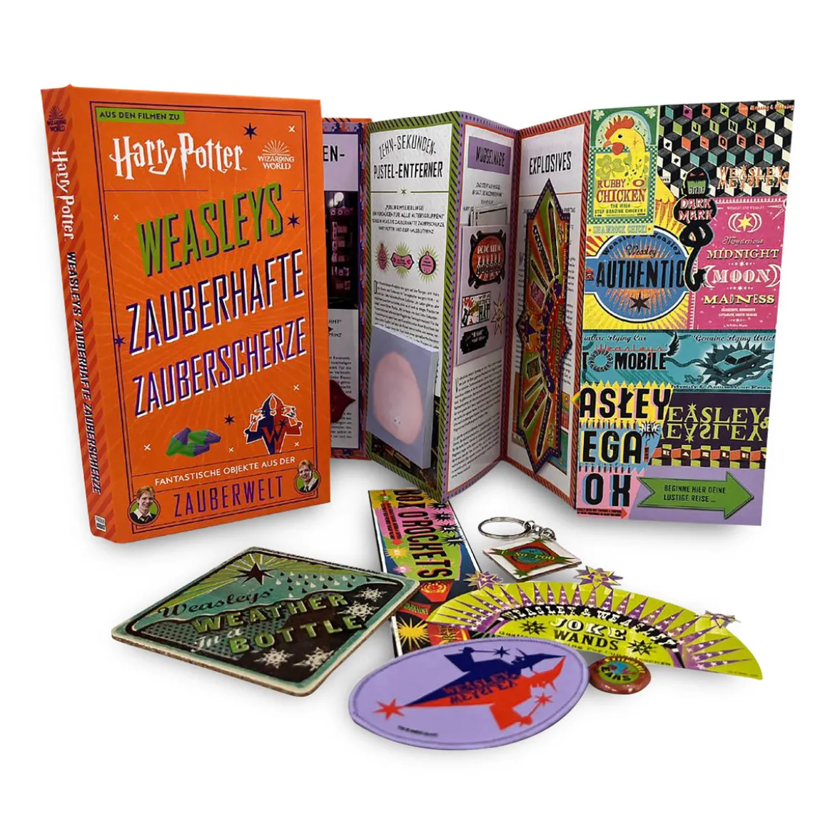 Harry Potter - Weasleys Zauberhafte Zauberscherze - Fantastische Objekte aus der Zauberwelt