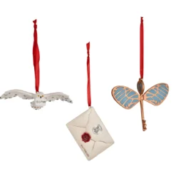 Harry Potter - Weihnachtsbaum-Schmuck 3er Set