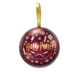 Harry Potter - Weihnachtskugel mit Gleis 9 3/4 Kette