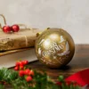 Harry Potter - Weihnachtskugel mit Deathly Hallows Schlüsselanhänger