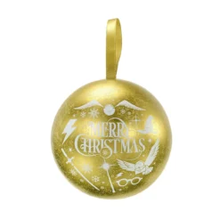Harry Potter - Weihnachtskugel mit Deathly Hallows Schlüsselanhänger
