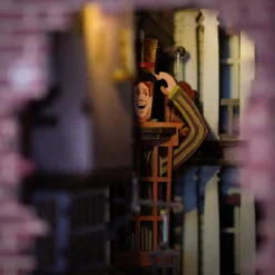 Harry Potter - Winkelgasse Book Nook Modell Bausatz Holz