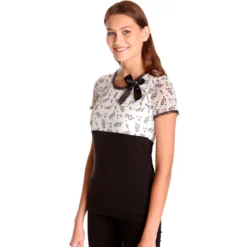Harry Potter - Wizard Mystery T-Shirt mit Schleife Damen