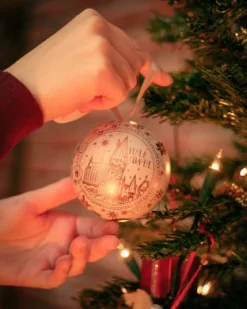 Harry Potter - Yule Ball Weihnachtskugel mit Kette