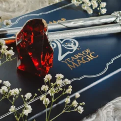 Harry Potter - Zauberstab 2er Set und Stein der Weisen Replik 25th Anniversary Geschenkset