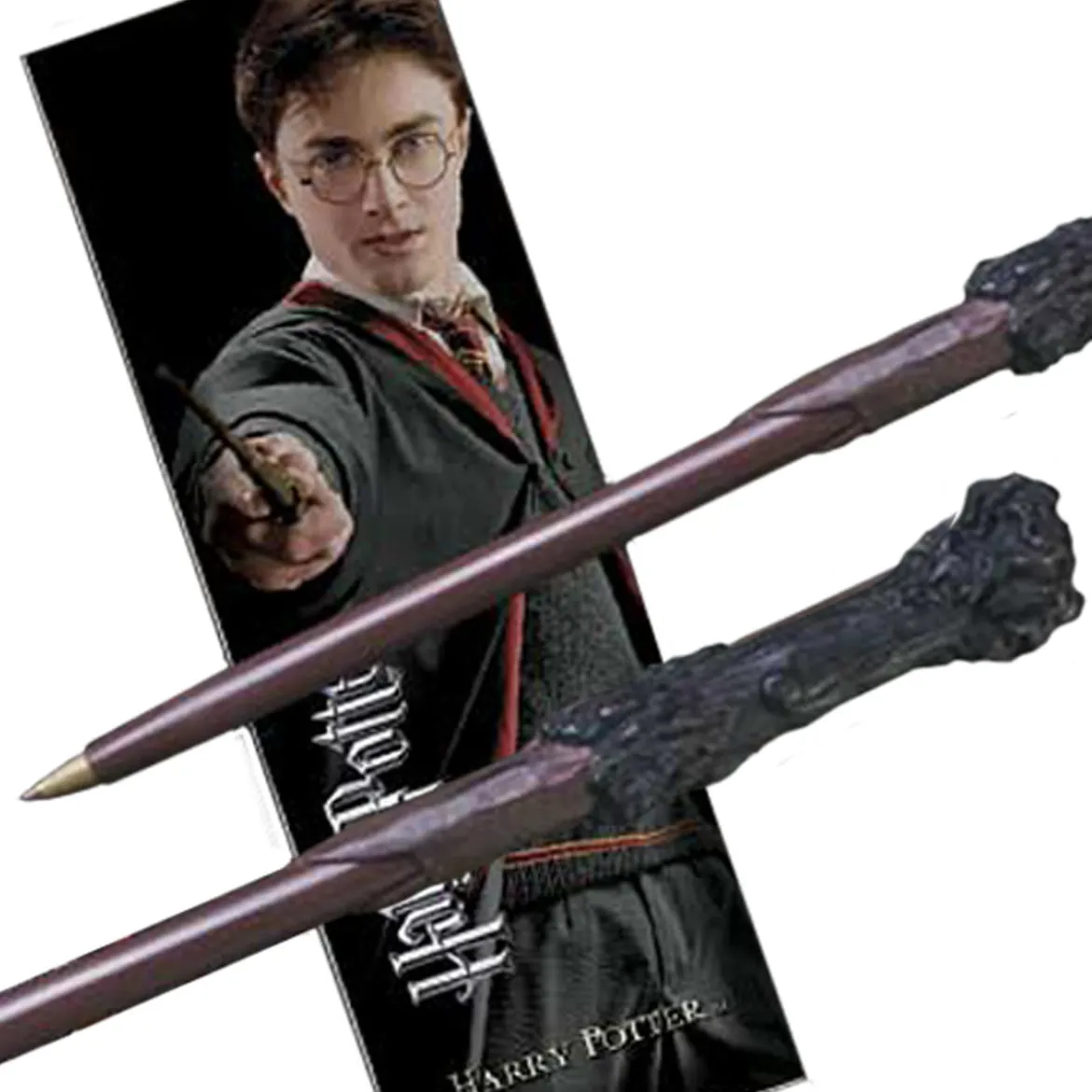 Harry Potter Zauberstabstift & Lesezeichen