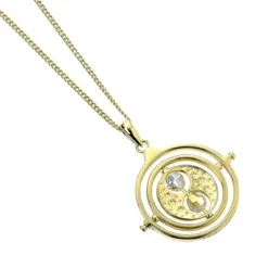 Harry Potter - Zeitumkehrer Kette mit Kristallen