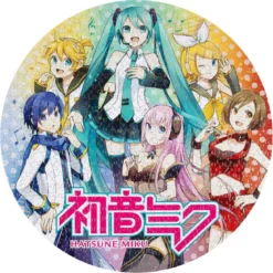 Hatsune Miku Jigsaw Puzzle Rund 500 Teile