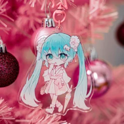 Hatsune Miku - Kawaii Summer Time Acryl Schlüsselanhänger