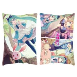 Hatsune Miku Kissen Miku in Wonderland 50 x 35 cm