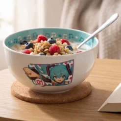 Hatsune Miku - Notenschlüssel Müslischale