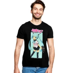 Hatsune Miku - Ready For Business T-Shirt schwarz