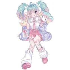 Hatsune Miku - Sweet School Life Figur Pastel Version