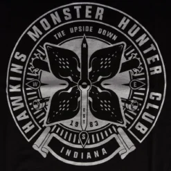 Hawkins Hunter Club T-Shirt für Stranger Things Fans