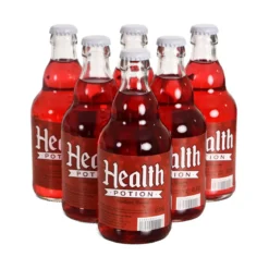 Health Potion Flasche Himbeer Brause - 6er Pack