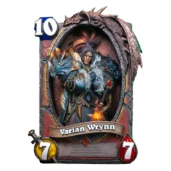 Hearthstone 3D Art Frame Statue Varian Wrynn 31 cm