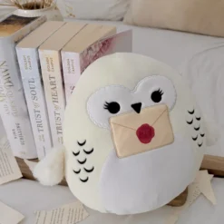 Hedwig mit Hogwarts Brief Squishmallows Plüsch Figur - Harry Potter