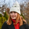 Hedwig Mütze mit Bommel - Harry Potter