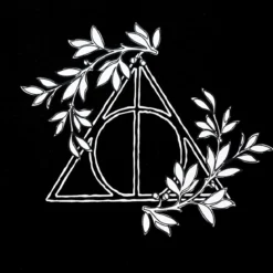 Heiligtümer des Todes Pyjama Damen kurz mit Spitze - Harry Potter