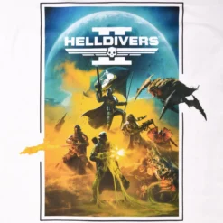 Helldivers 2 - Key Art T-Shirt weiß
