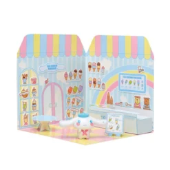Hello Kitty and Friends Minifigur Sticker House Cinnamoroll Ice Cream Parlour