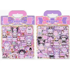 Hello Kitty and Friends Sticker Kuromi Puffy Sortiment (10)