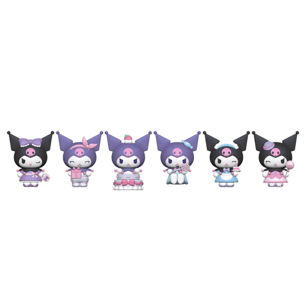 Hello Kitty and Friends - YuMe Kuromi Mini-Doll Mystery Figur